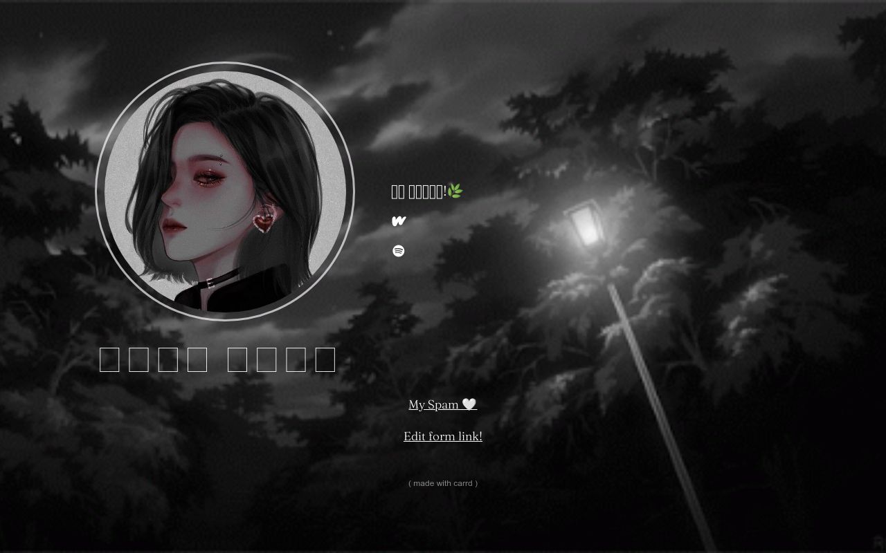Carrd profile picture for @gh0sty